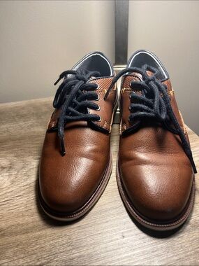 Sonoma Brown Kids Dress Shoe with Black Laces stock (15)